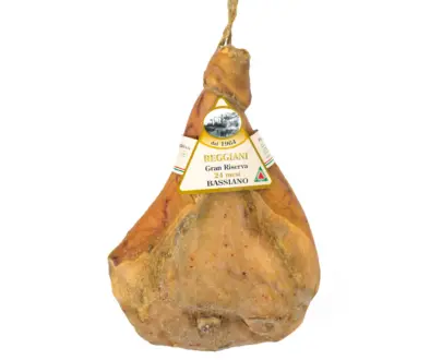 Prosciutto di Bassiano “Gran Riserva” 24 mesi, 8kg, senza osso