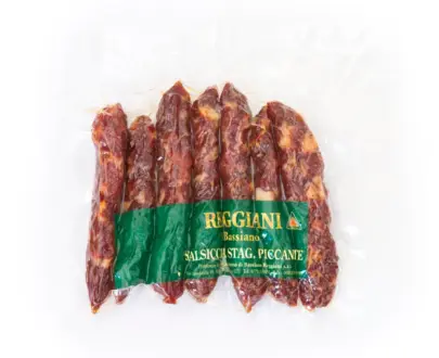 Salsicce di Bassiano stagionate Piccanti 380gr